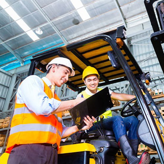 forklift truck training